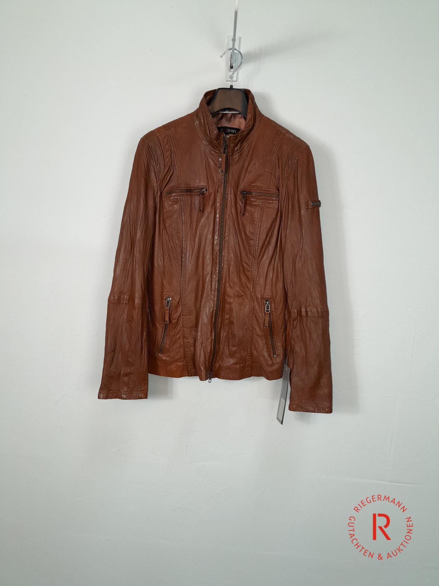 DAMEN LEDERJACKE GRÖSSE 42